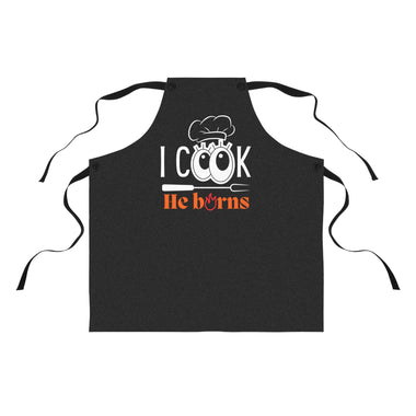 Whimink - I cook, He burns - Black Apron