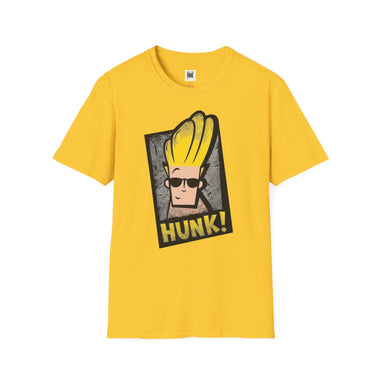 Hunk Grunge Graphic T-Shirt | Johnny Bravo Inspired Cartoon Tee