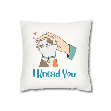 WhimInk I Knead You Pillowcase/ Cushion Covers - White