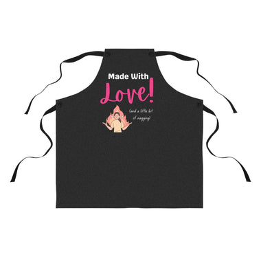 Whimink - Made with Love - Black Apron