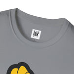 Hey Mama Graphic T-Shirt | Johnny Bravo Face Sticker Illustration Tee