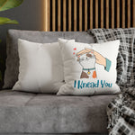 WhimInk I Knead You Pillowcase/ Cushion Covers - White