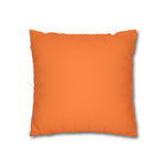 WhimInk Purrfect Day Pillowcase/Cushion Cover Orange