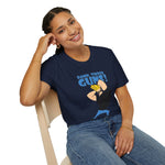 Damn Those Guns Graphic T-Shirt | Johnny Bravo Flexing Biceps Tee