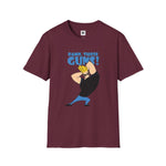 Damn Those Guns Graphic T-Shirt | Johnny Bravo Flexing Biceps Tee