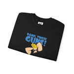 Damn Those Guns Johnny Bravo Sweatshirt – Funny Flexing Cartoon Winter Crewneck