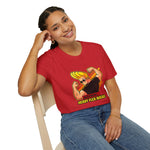 Warning: Heavy Flex Ahead Graphic T-Shirt | Funny Johnny Bravo Inspired Tee
