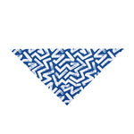 Classic Blue Plaid Dog Bandana