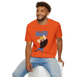 Damn Those Guns Graphic T-Shirt | Johnny Bravo Flexing Biceps Tee