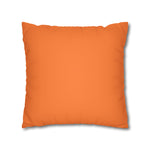 WhimInk Purrfect Day Pillowcase/Cushion Cover Orange