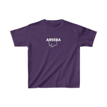 Arabic Name Kids Heavy Cotton Tee - Areeba