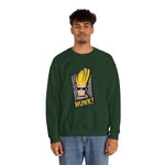 Hunk Johnny Bravo Grunge Sweatshirt – Retro Cartoon Winter Crewneck Unisex