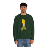 Woah Mama Hoo Hah Huh Johnny Bravo Sweatshirt – Funny Retro Cartoon Winter Crewneck