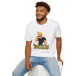 Look But Try Not to Stare Graphic T-Shirt | Funny Johnny Bravo Inspired Tee