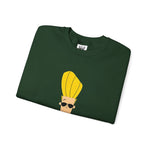 Woah Mama Hoo Hah Huh Johnny Bravo Sweatshirt – Funny Retro Cartoon Winter Crewneck