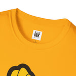 Hey Mama Graphic T-Shirt | Johnny Bravo Face Sticker Illustration Tee