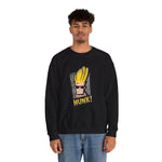 Hunk Johnny Bravo Grunge Sweatshirt – Retro Cartoon Winter Crewneck Unisex