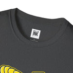 Warning: Heavy Flex Ahead Graphic T-Shirt | Funny Johnny Bravo Inspired Tee