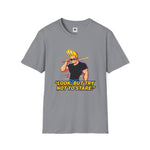 Look But Try Not to Stare Graphic T-Shirt | Funny Johnny Bravo Inspired Tee
