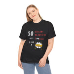Looking Like A WOW- Black Shirt