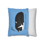 WhimInk Purrfect Day Pillowcase/Cushion Covers - Blue