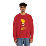 Woah Mama Hoo Hah Huh Johnny Bravo Sweatshirt – Funny Retro Cartoon Winter Crewneck
