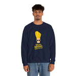 Woah Mama Hoo Hah Huh Johnny Bravo Sweatshirt – Funny Retro Cartoon Winter Crewneck