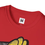 Hunk Grunge Graphic T-Shirt | Johnny Bravo Inspired Cartoon Tee