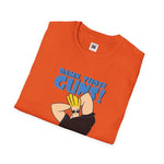 Damn Those Guns Graphic T-Shirt | Johnny Bravo Flexing Biceps Tee