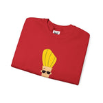 Woah Mama Hoo Hah Huh Johnny Bravo Sweatshirt – Funny Retro Cartoon Winter Crewneck