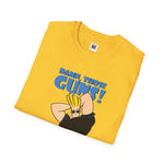 Damn Those Guns Graphic T-Shirt | Johnny Bravo Flexing Biceps Tee