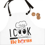 Whimink - I cook, He burns - White Apron