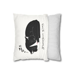 WhimInk Purrfect Day Pillowcase/Cushion Cover White