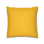 WhimInk Purrfect Day Pillowcase/Cushion Covers - Yellow