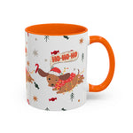Cute Puppy Santa Hat Mug | Festive Dog Holiday Coffee Cup | Playful Winter Drinkware | Gift for Dog Lovers