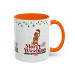 Merry Woofmas Mug – Cute Christmas Dog Mug with Santa Hat | Holiday Gift for Dog Lovers & Pet Parents