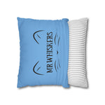Whimink Mr. Whiskers Pillowcase/ Cushion Cover - Blue