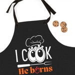 Whimink - I cook, He burns - Black Apron