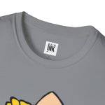 Hunk Graphic T-Shirt | Johnny Bravo Inspired Cartoon Tee