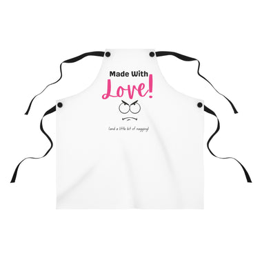 Whimink - Made with Love - White Apron