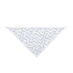 Classic Blue Plaid Dog Bandana
