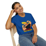 Warning: Heavy Flex Ahead Graphic T-Shirt | Funny Johnny Bravo Inspired Tee