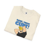 Damn Those Guns Graphic T-Shirt | Johnny Bravo Flexing Biceps Tee