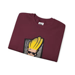 Hunk Johnny Bravo Grunge Sweatshirt – Retro Cartoon Winter Crewneck Unisex