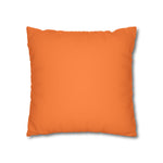 WhimInk Purrfect Day Pillowcase/Cushion Cover Orange