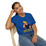 Look But Try Not to Stare Graphic T-Shirt | Funny Johnny Bravo Inspired Tee