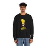 Woah Mama Hoo Hah Huh Johnny Bravo Sweatshirt – Funny Retro Cartoon Winter Crewneck