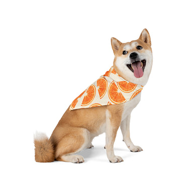 Zesty Orange Slices Dog Bandana