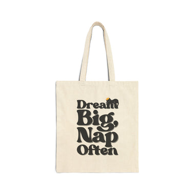 WhimInk Dream Big Tote Bag - natural