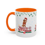 Merry Woofmas Mug – Cute Christmas Dog Mug with Santa Hat | Holiday Gift for Dog Lovers & Pet Parents